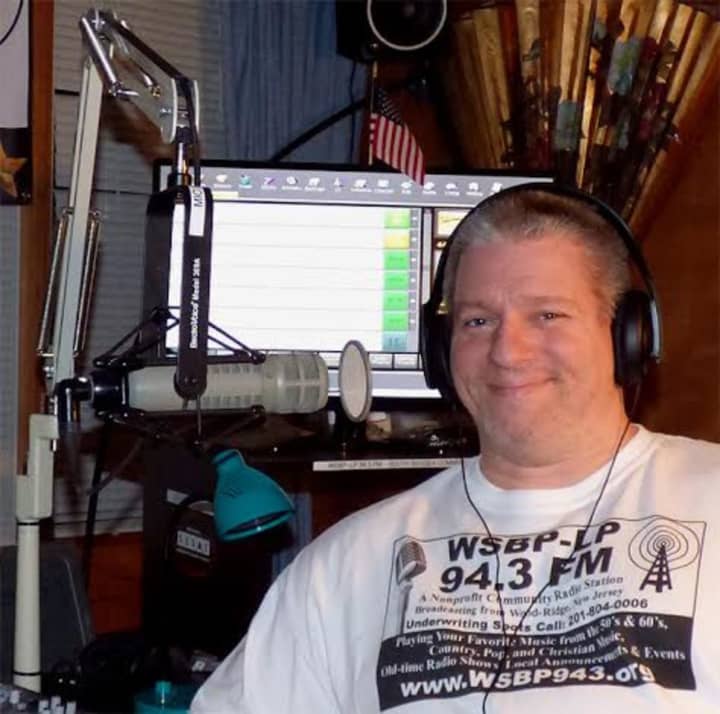 Rich Domanski runs an FM low-power community radio station serving Wood-Ridge and surrounding communities.