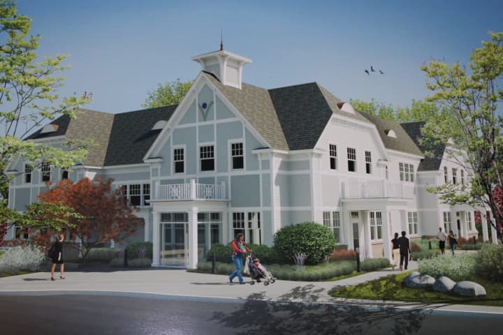 The Ridgefield Visiting Nurse Association&#x27;s new Center for Exceptional Care at 27 Governor Street is depicted in an artist&#x27;s rendering.