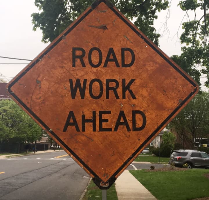 Road work is being done on Little Tor Road.
