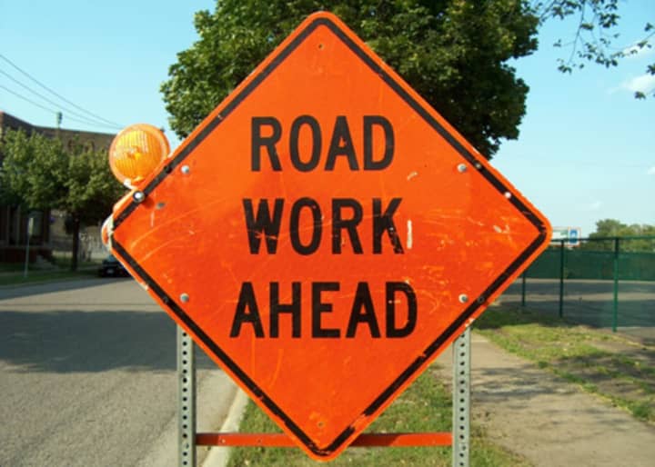 Road work shuts lanes on several area highways.