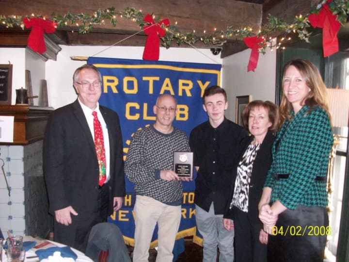 The South Orangetown Rotary Club named Ryan Fallon as Student of the Month.