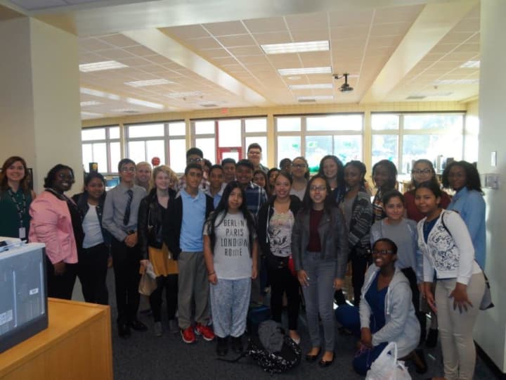 Peekskill students recently visited the UN