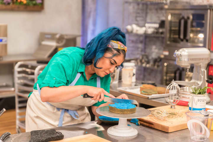 At 24 years old, Cristina Vazquez of Fair Lawn will be the youngest contestant to compete on Food Network&#x27;s &quot;Spring Baking Championship.&quot;