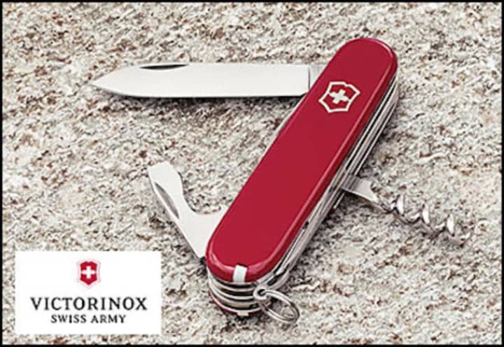 Do you like the classic style of the authentic Swiss Army knife? You can pick one up at a discount at the Monroe warehouse sale for Victorinox Swiss Army.