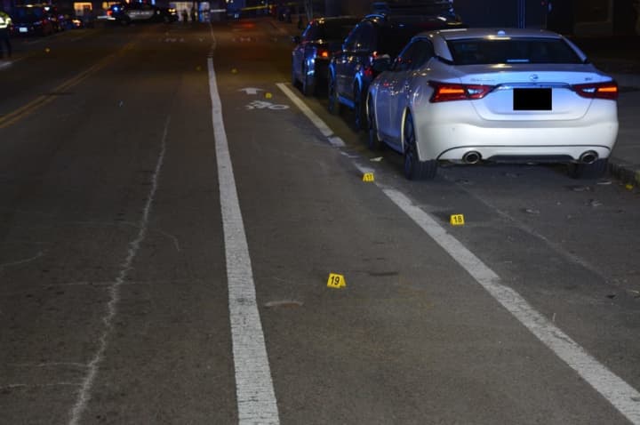 Police recovered over 30 shell casings from the streets of Somerville.