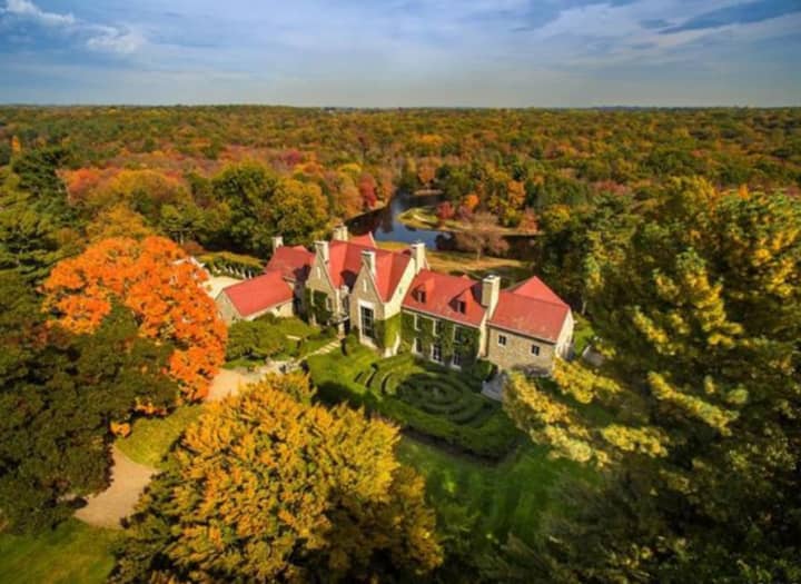 The Hillendale estate in Pound Ridge is for sale for $75 million.