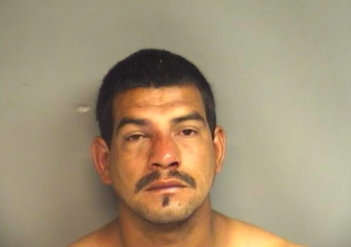 Bertin Lazaro is charged with throwing beer bottles at a Stamford club&#x27;s front doors after being told to leave.
