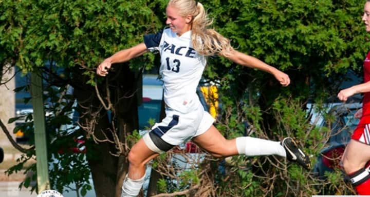 Pace Women&#x27;s soccer christened the newly renovated field with a 3-0 victory over Queen on Thursday.