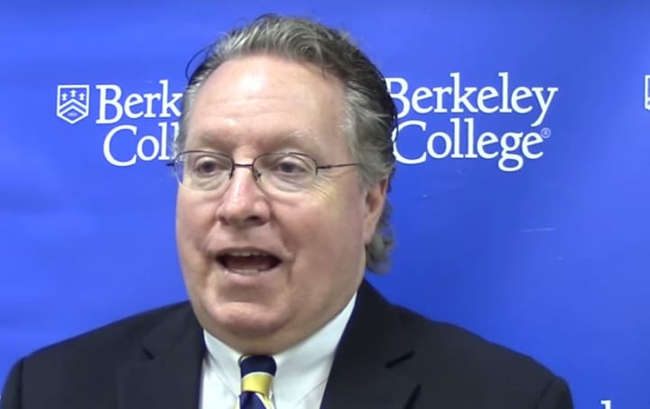 Michael Smith, the President of Berkeley College, will be among the speakers at the KeyBank Speaker Series in Tarrytown, on Oct. 8. The series is hosted by The Business Council of Westchester.