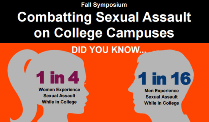 Join the YWCA to learn more about the high rates of sexual assaults happening on college campuses. 