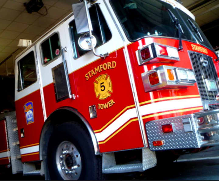 Stamford Firefighters knock mayor over contract.