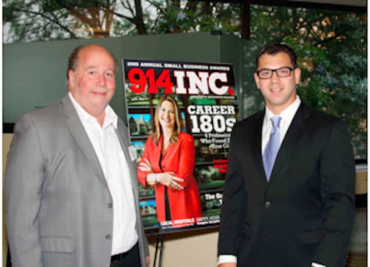 From left, George Williams, president and CEO, A.G. Williams Painting Co., and Paul Viggiano, director of business administration and marketing, A.G. Williams Painting Co.