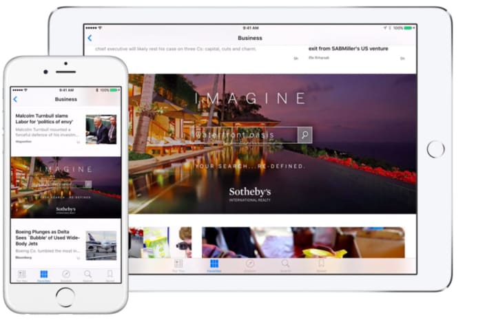Sotheby&#x27;s International Realty is the only real estate company on Apple News. 