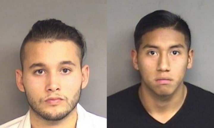 Erick Pinaud and Christian Berrios-Arvelo, both 19 and both of Norwalk, were arrested in Stamford.  