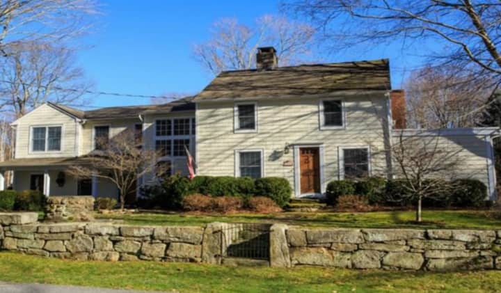 A 5-bedroom Colonial, originally built in the 1700s and rebuilt in 1997, is on the market in Pound Ridge. Joan Keating of William Raveis has the listing for 236 Eastwoods Road.