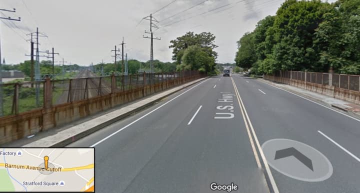 The bridge that carries Route 1 over the Metro-North train tracks in Stratford is slated for replacement.