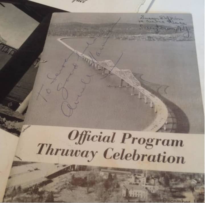 The program celebrating the Dec. 15, 1955 opening of the TZB.