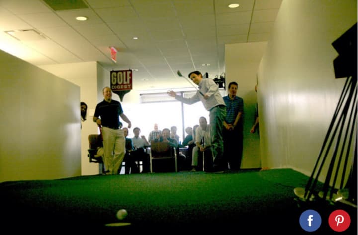 The putting green at the offices of Golf Digest was known as the &quot;Royal Wilton.&quot;