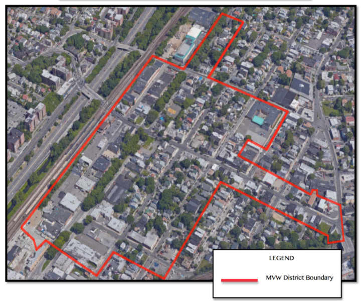 The proposal would see a complete overhaul to Mount Vernon West, near the Metro-North station.