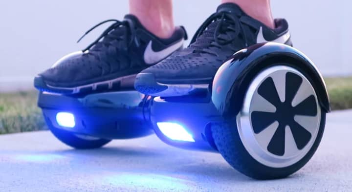 Leave your hoverboard at home when you are heading for the train station.