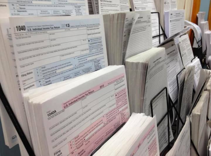 The La Grange Library in Poughkeepsie has a limited selection of tax forms available.