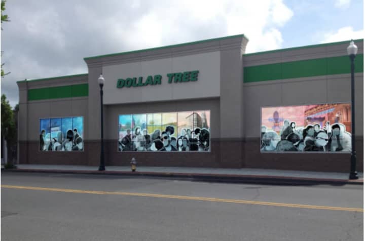 <p>A rendering of the new mural which will be displayed at Dollar Tree on North Ave.</p>