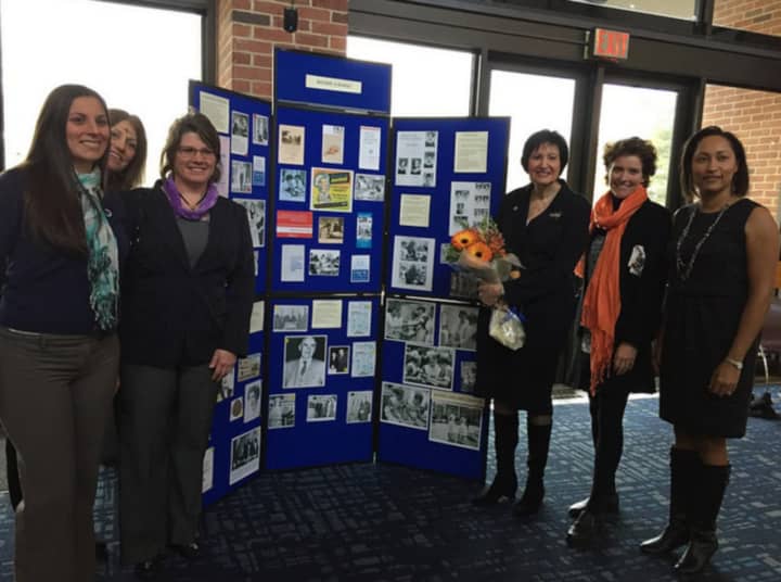 Guests celebrate the 50th Anniversary of Pace&#x27;s Lienhard School of Nursing.