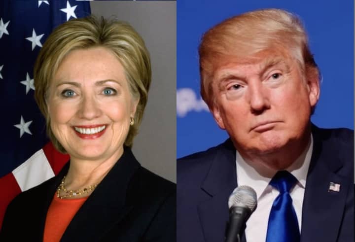 Presidential contenders Hillary Clinton and Donald Trump.
