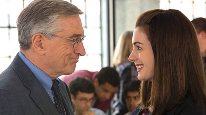 Robert DeNiro and Anne Hathaway star in &quot;The Intern.&quot;