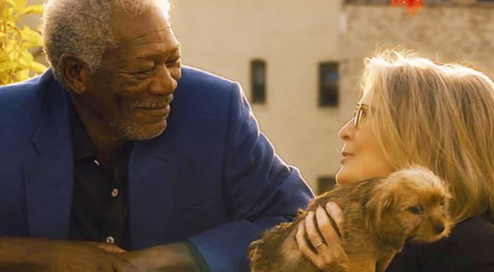 Morgan Freeman and Diane Keaton star in &quot;5 Flights Up.&quot;