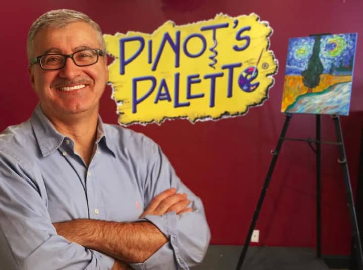 Pat Cipollone is brining painting fun to lower Westchester with Pinot&#x27;s Palette in Tuckahoe.