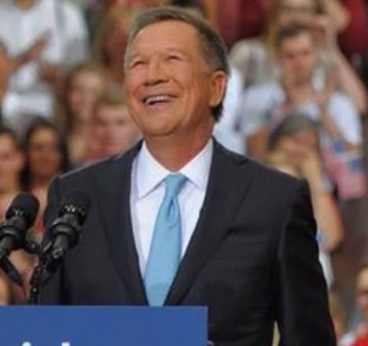 Governor John Kasich, a Republican candidate in the presidential race, attended a fundraiser earlier this week in Greenwich.