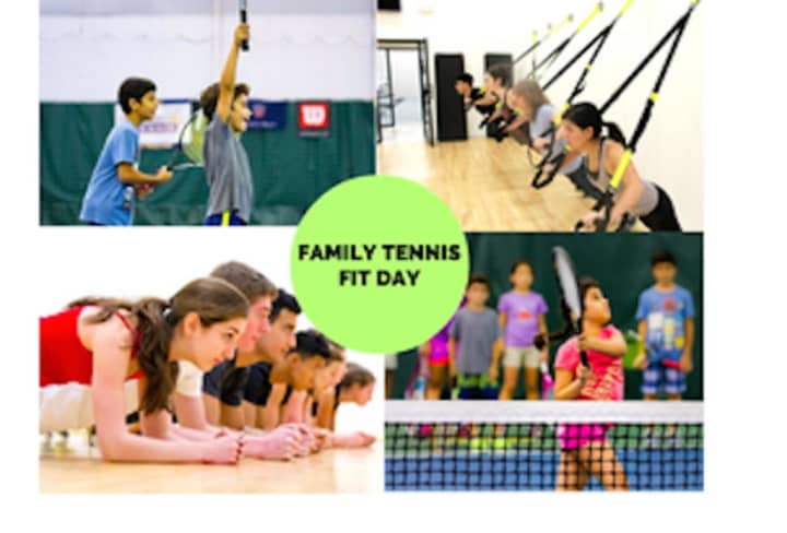 Come to Family Tennis Fit Day at The Studios &amp; New Rochelle Racquet Club at Pine Brook Fitness, on Saturday, March 26, from 8.30-10.30 a.m.