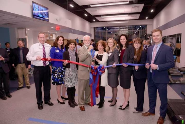 The Hospital for Special Surgery Sports Rehab officially opened at Chelsea Piers Connecticut in Stamford earlier this month. See story for photo IDs.