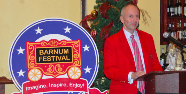 Jason Julian is the 2016 Barnum Festival ringmaster. The Whip, Whistle &amp; Watch Luncheon honoring the 2016 Barnum Festival Ringmaster Jason Julian will be Friday, May 20, at noon at the Holiday Inn &amp; Conference Center, 1070 Main St., Bridgeport.