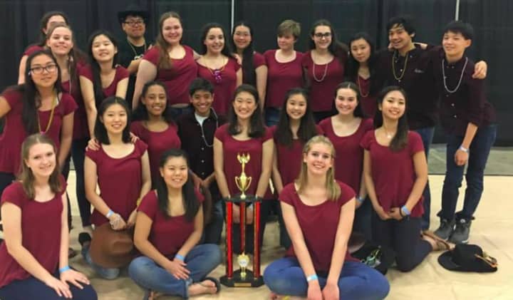 The Northern Valley Winter Guard took third this weekend.