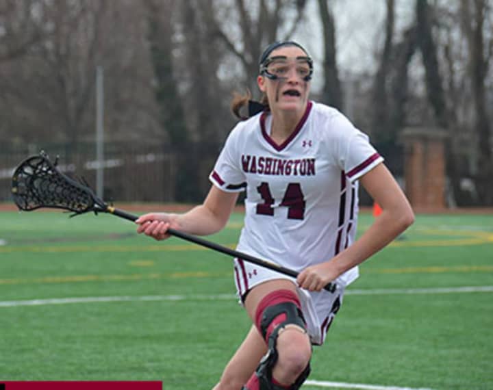 Washington College Junior attacker Katherine Vincent of Wilton garnered conference offensive player of the week.