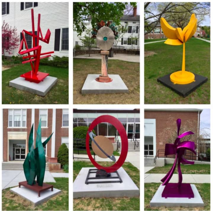 Bethel Arts Sculpture. The grand opening and ribbon cutting for the Bethel Outdoor Public Sculpture Exhibit is on Saturday, May 7, from 4-6 p.m. on the Municipal Center Lawn and from 6-8 p.m. at the Bethel Public Library.