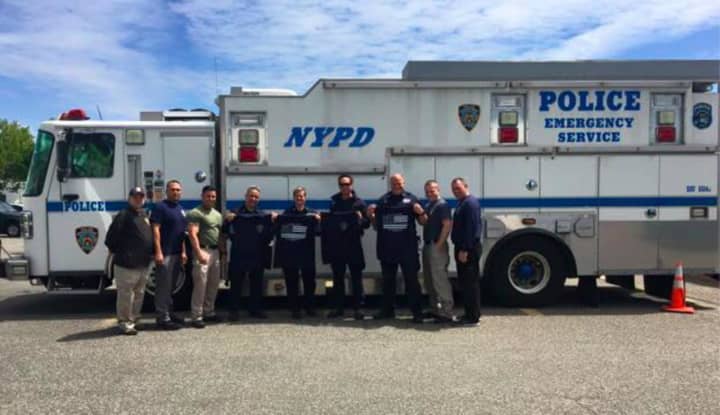 Local officers recently trained in Brooklyn with New York first responders.