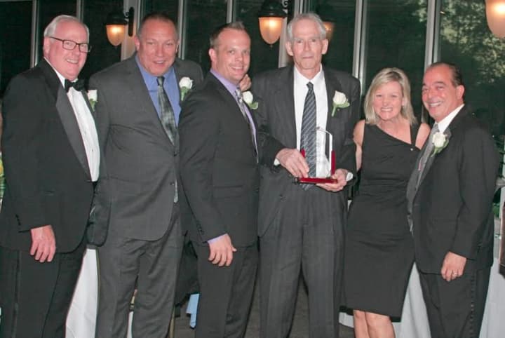 From left, William Bassett, Joseph Roccuzzo, Kevin Ullrich, Robert Melly, Caroline Molloy and Anthony Lifrieri.
