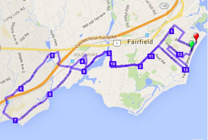 Westport residents should expect heavy traffic and road closures during the running of the Fairfield Half-Marathon on Sunday.