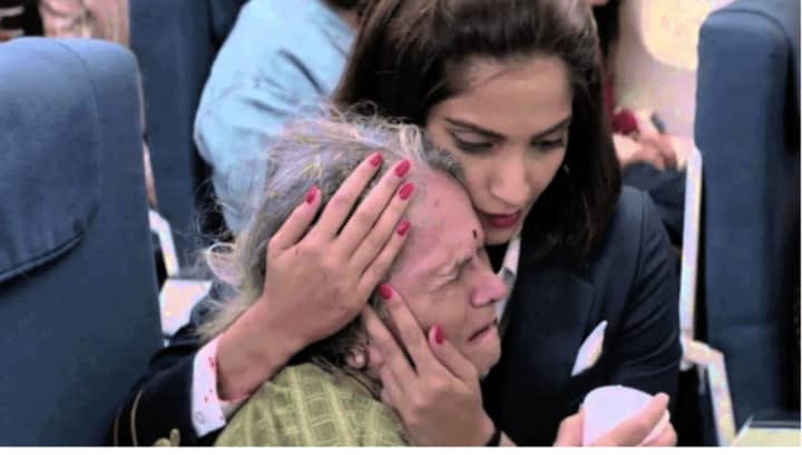 A scene from the film &quot;Neerja.&quot;