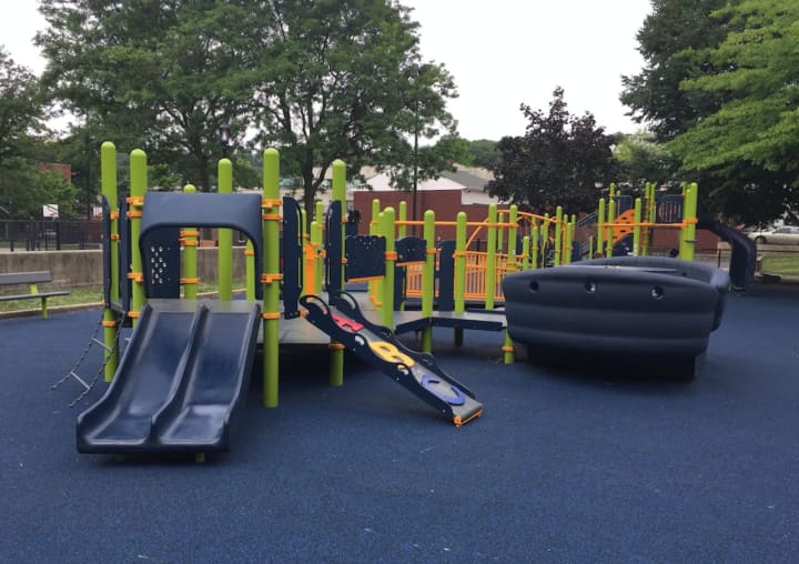 New playground equipment at Kittrell Park was unveiled during a special ceremony on July 8.