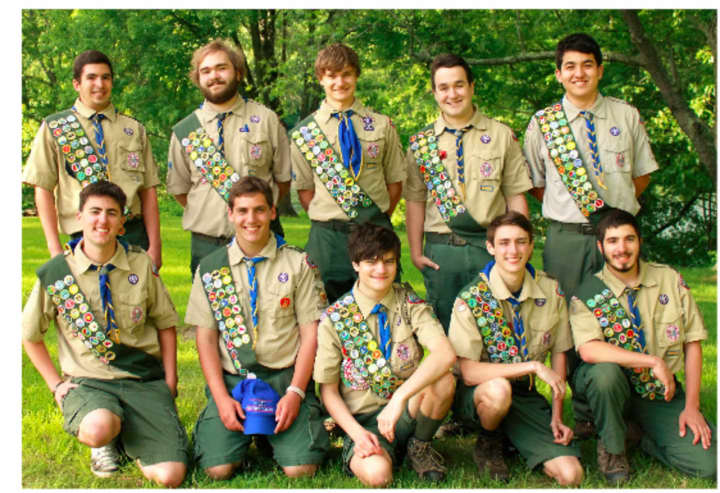 10 Eagle Scouts from New Fairfield