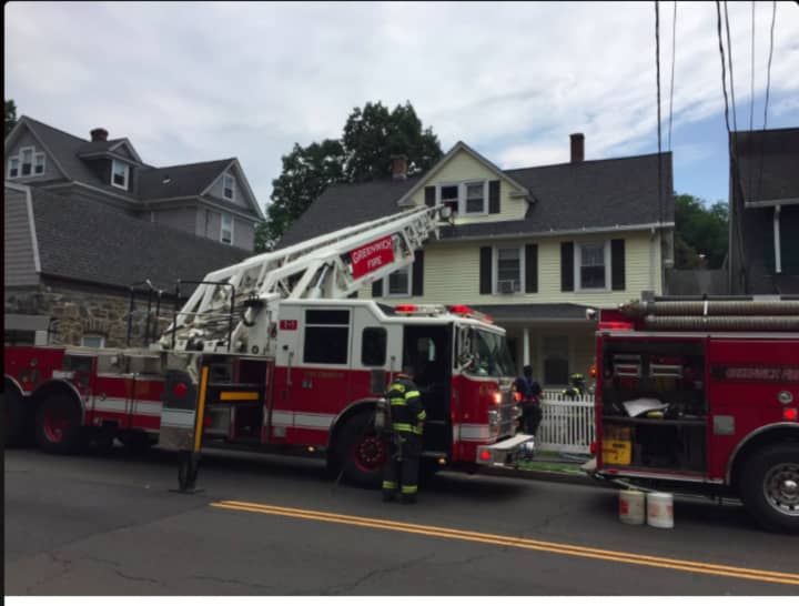 Firefighters were called to a blaze at 344 Delevan Ave. on Saturday