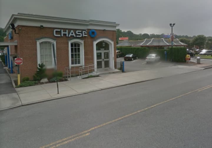 The Chase Bank branch at 1222 Nepperhan Ave.