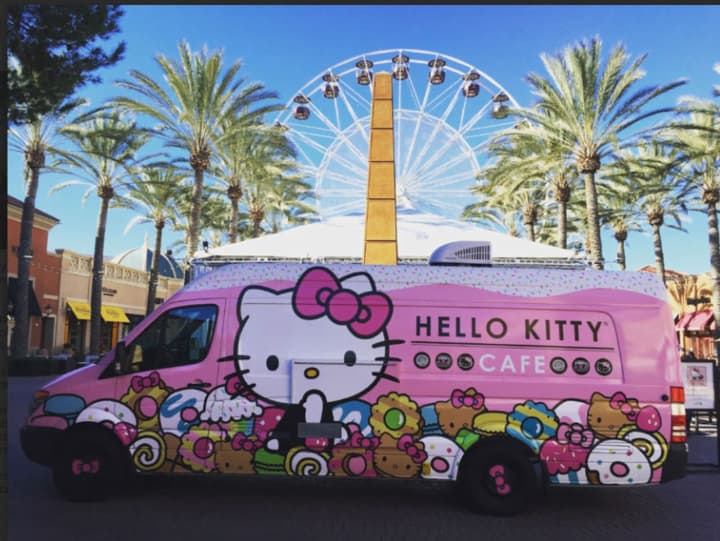 The Hello Kitty Cafe Truck full of Hello Kitty wonderfulness will be at the Stamford Town Center on Saturday, Aug. 27.