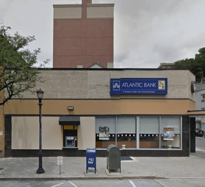 The Atlantic Bank at Manor House Square in Yonkers was robbed Wednesday afternoon.