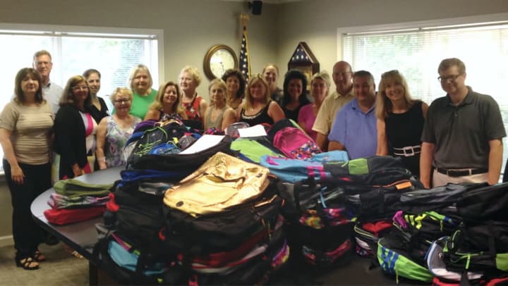 Waldwick&#x27;s RealSource Association of Realtors Community Service Committee recently donated 200 backpacks to local students in need.