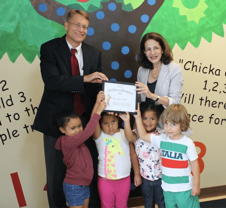 The Connecticut Early Childhood Alliance names State Rep. Gail Lavielle, R-143, a 2016 Children’s Champion.